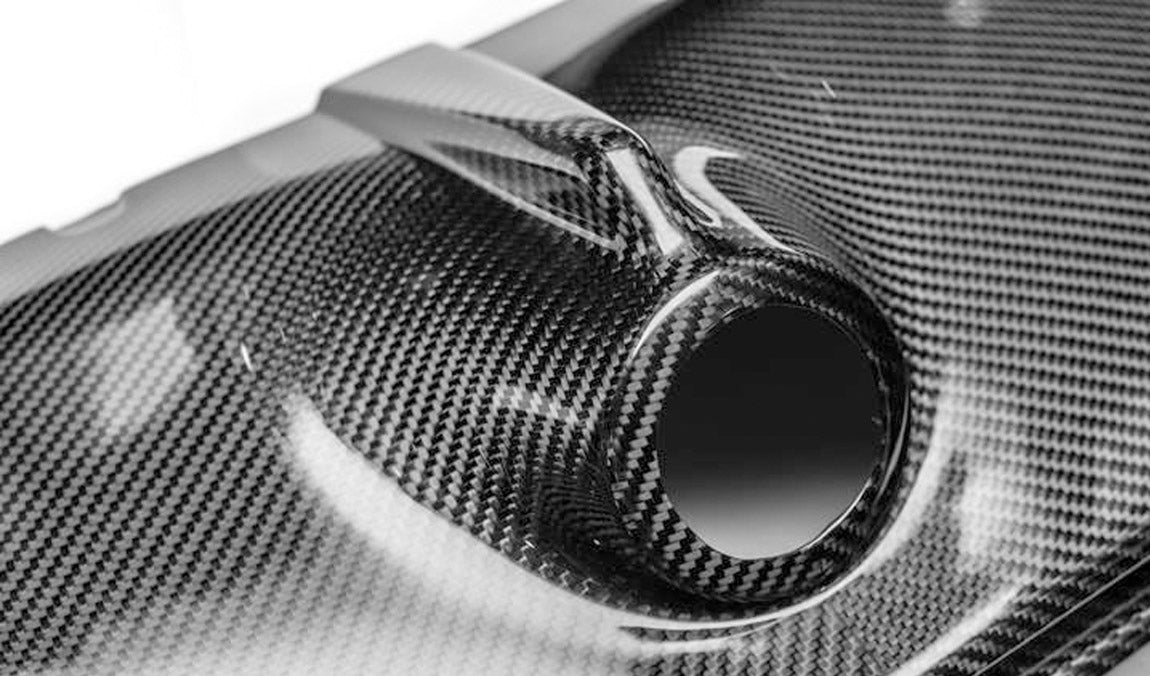 Ford Focus RS 2016-2018 Carbon Fiber Rear Diffuser (Fog Light)