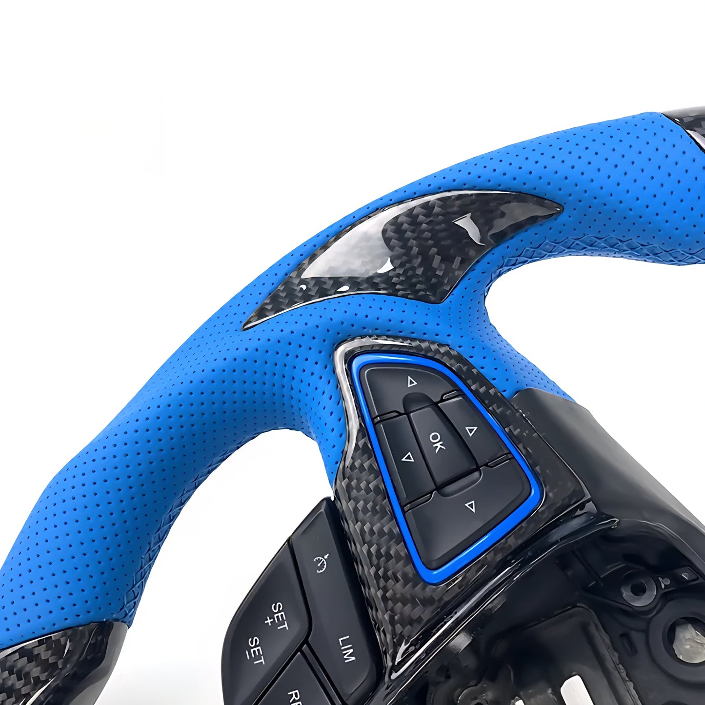 FORD FOCUS RS MK2 MK3 MK4 Carbon Fiber Steering Wheel