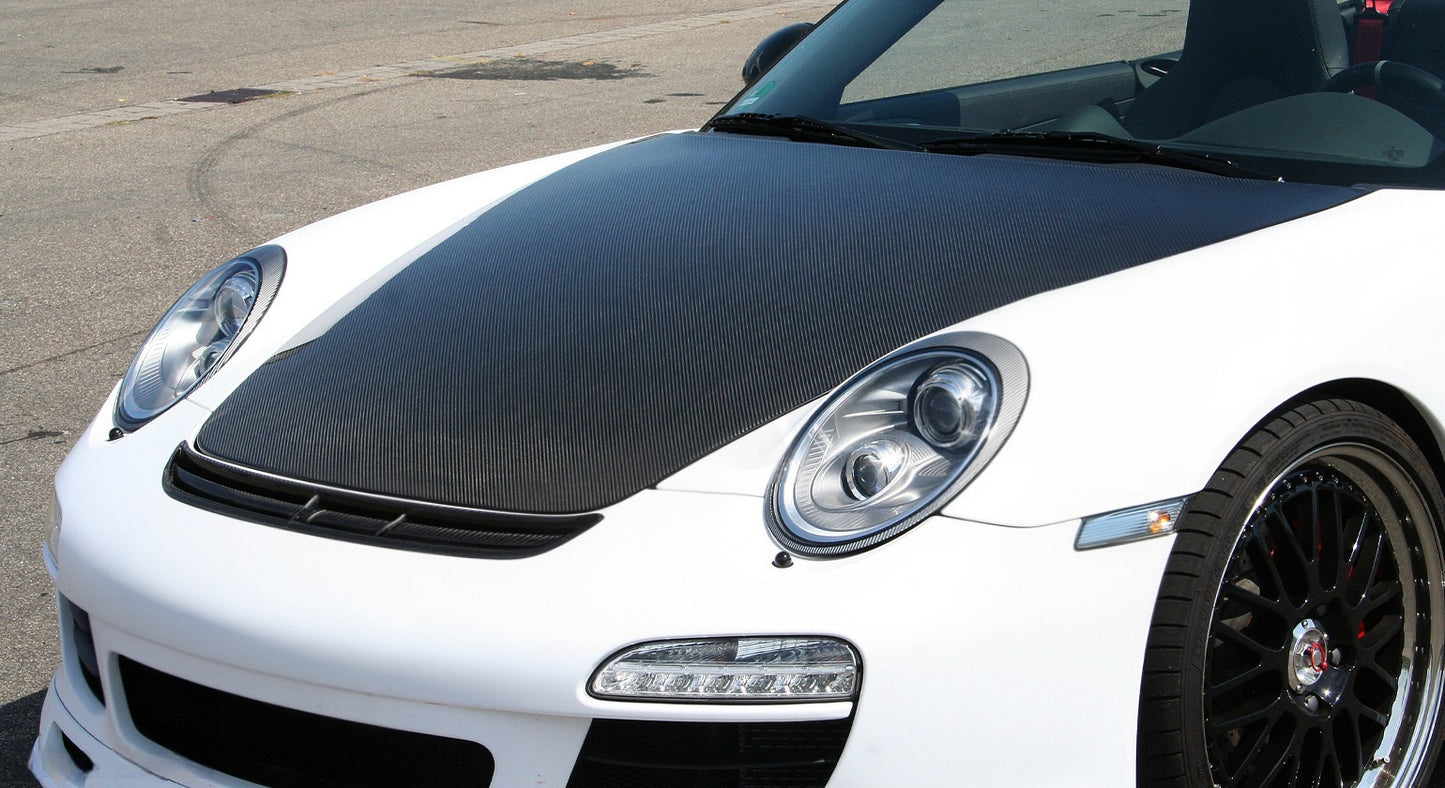 Porsche Cayman (987) 2005-2013 - DRY Carbon Front Hood
