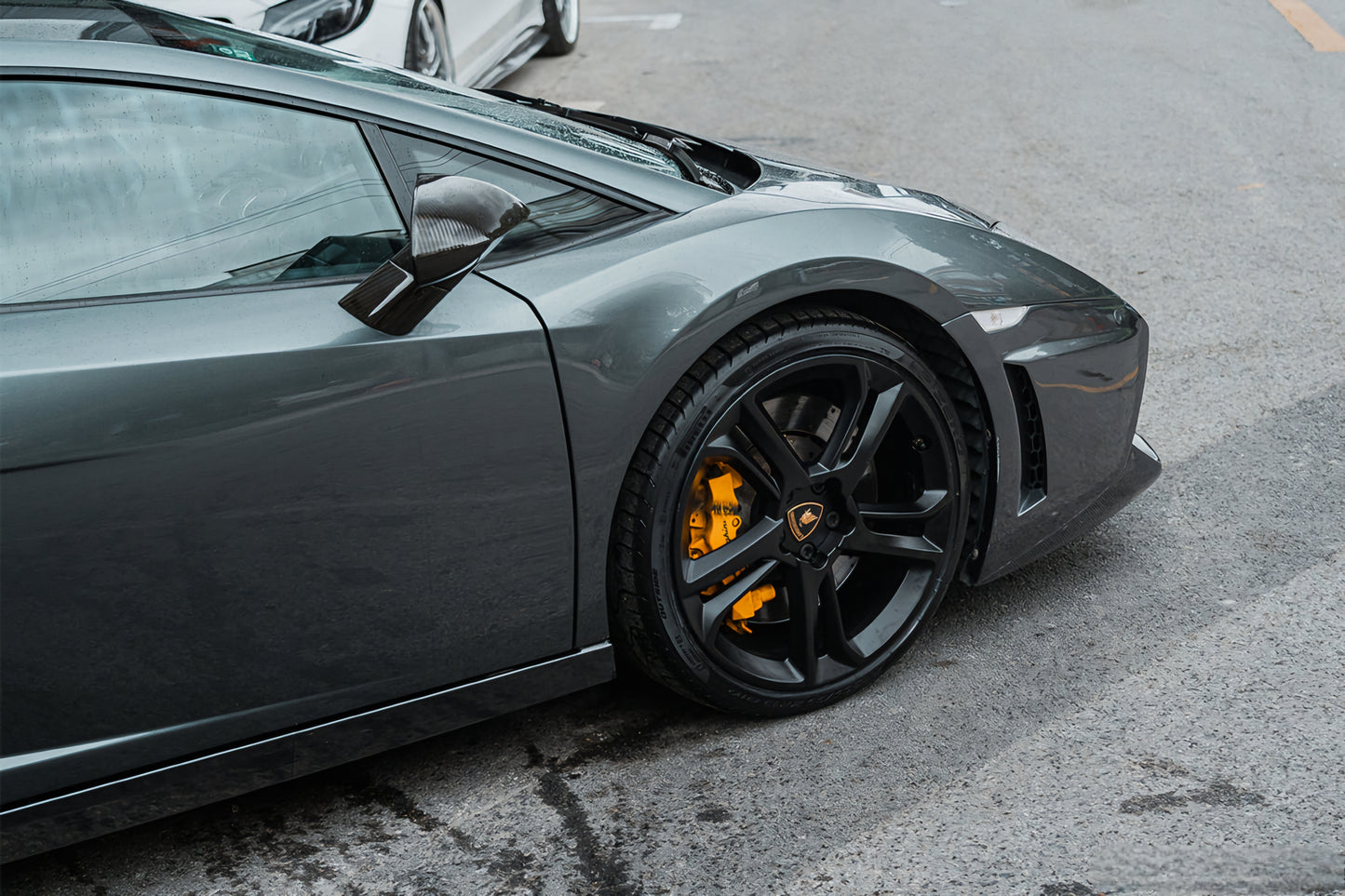 Lamborghini Gallardo LP550 LP560 LP570 2008+ DRY Carbon Fiber Rear View Mirror Caps