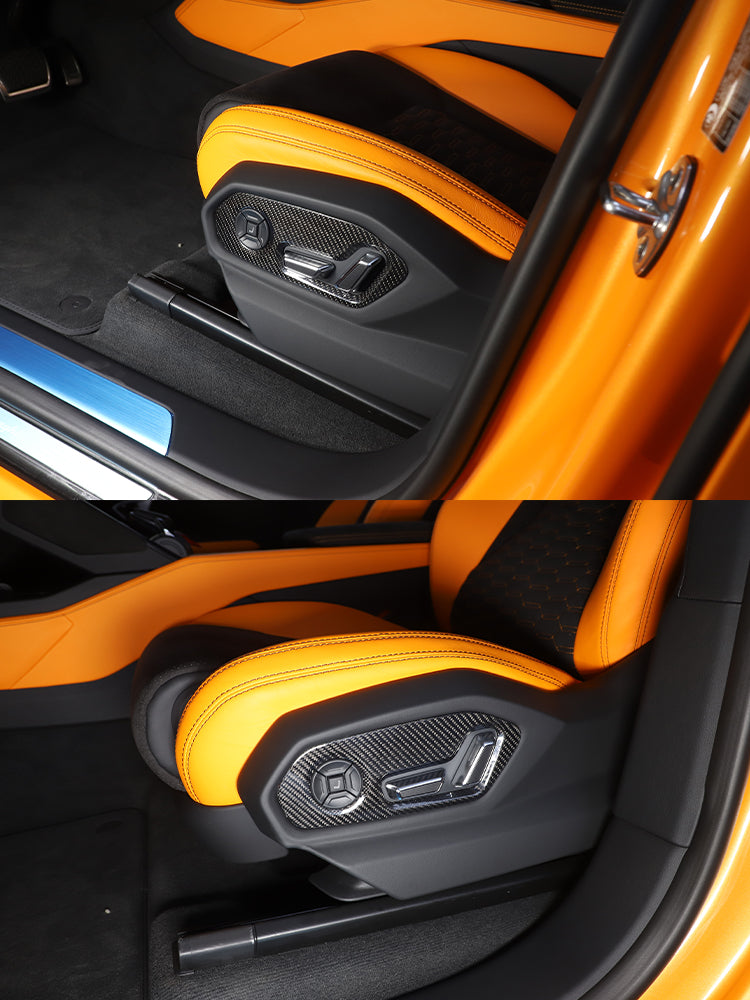 Lamborghini URUS 2018+ Carbon Fiber Seat Adjustment Covers