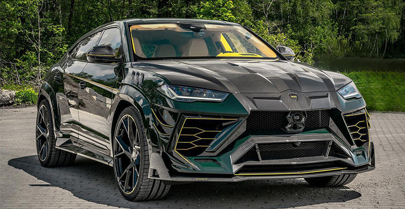 Lamborghini URUS 2018+ Semi-Carbon Fiber & FRP MANSORY Style Bodykit