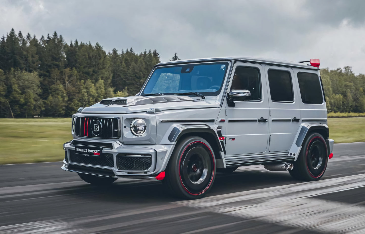 Mercedes Benz G-Class W464 AMG G63 G500 G550 2019+ FULL DRY Carbon Fiber Brabus B900 Rocket-Style Bodykit (V2)