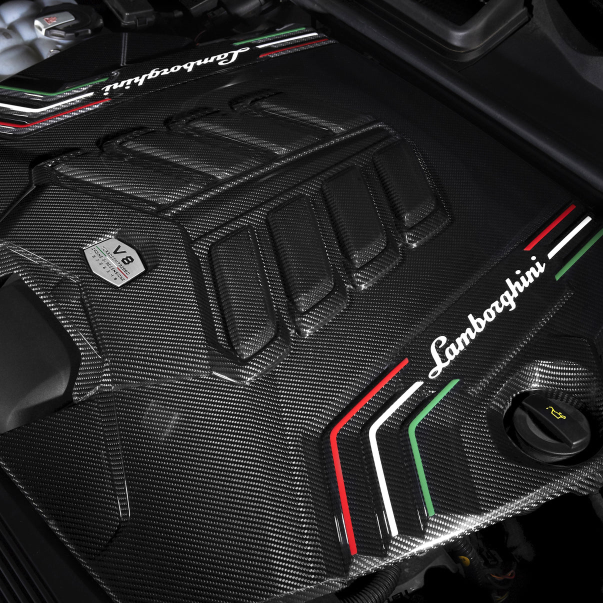 Lamborghini URUS 2018+ DRY Carbon Fiber OEM Style Engine Covers