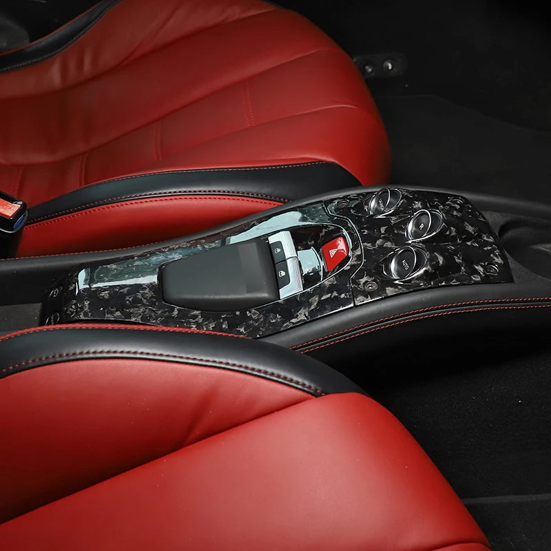 Ferrari 458 Italia & Spider 2009-2015 DRY Carbon Fiber Console Switch Covers