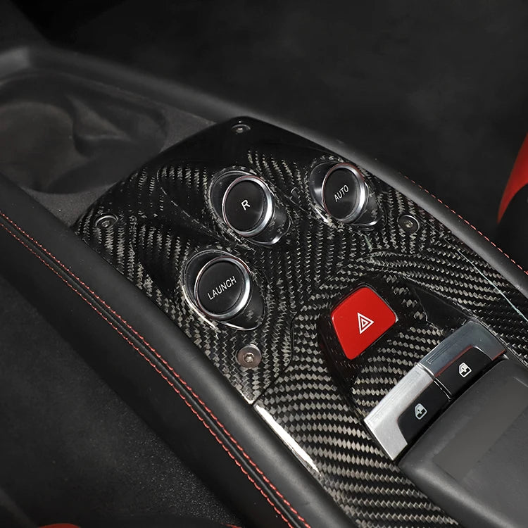 Ferrari 458 Italia & Spider 2009-2015 DRY Carbon Fiber Console Switch Covers