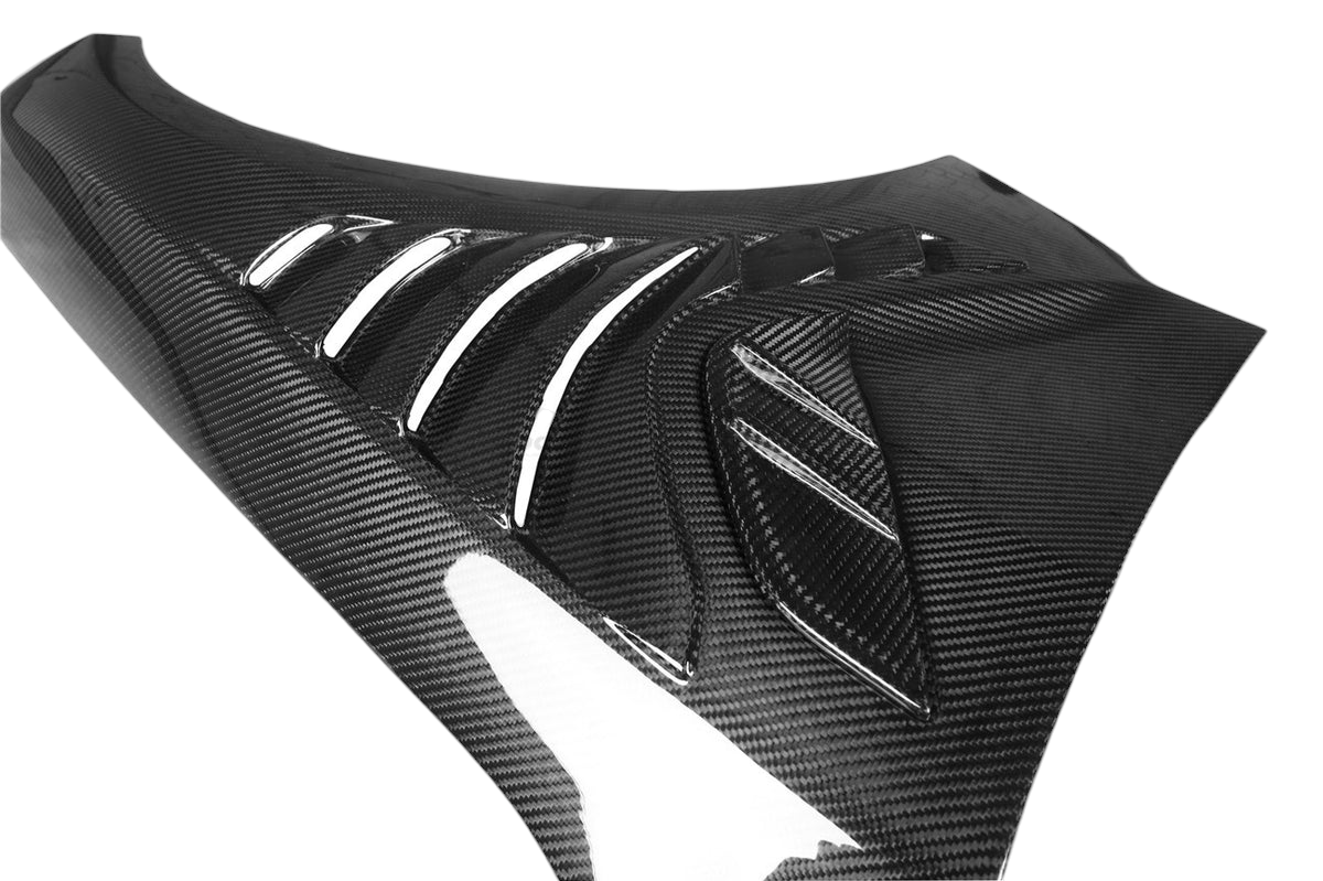 BMW M4 G82 G83 2021+ DRY Carbon Fiber Side Fenders Cover Air Intake Vents