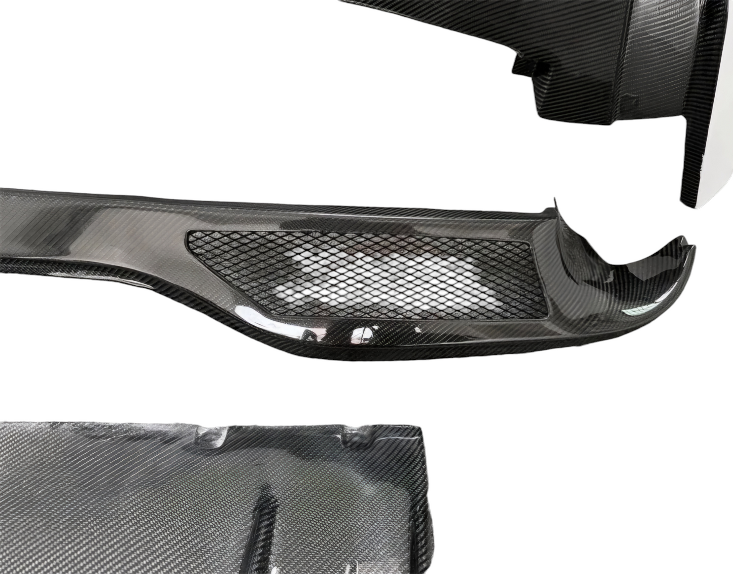 Ferrari 458 Italia & Spider 2009-2015 DRY Carbon Fiber SP-Style Rear Bumper & Diffuser