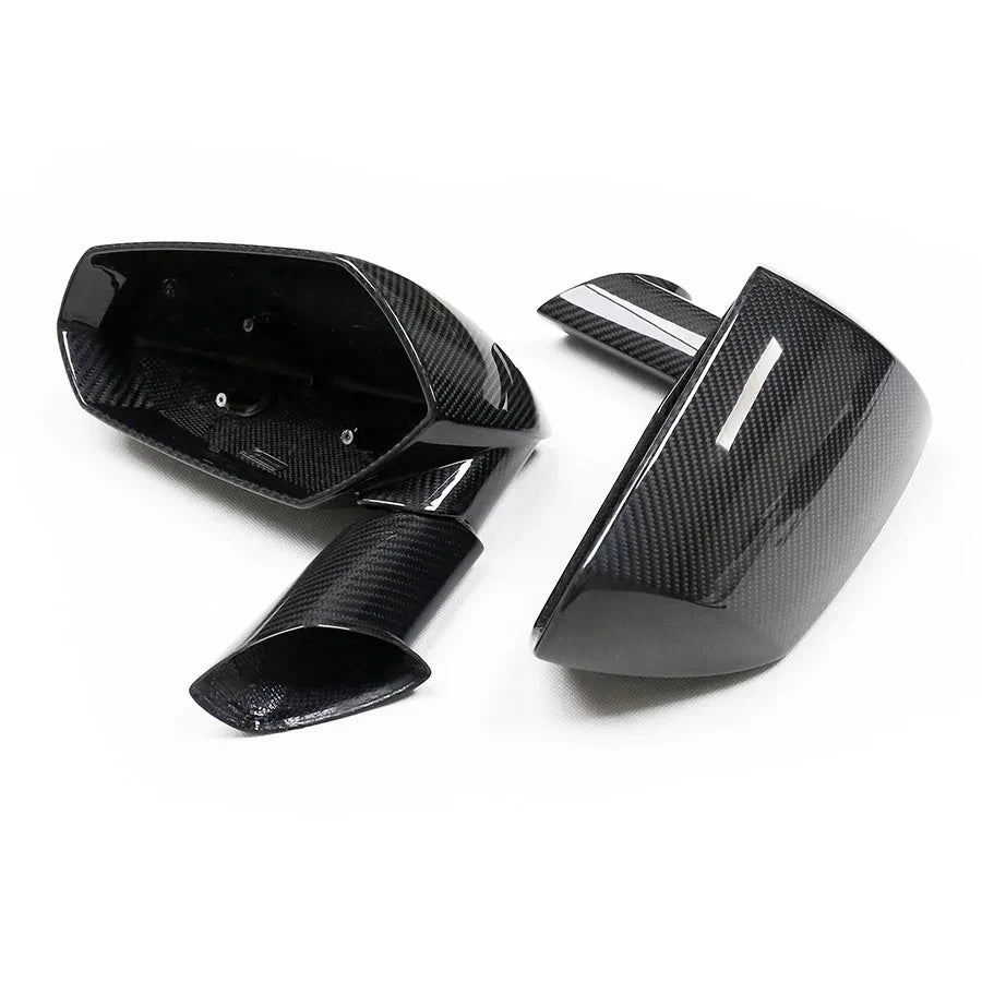 Lamborghini Aventador LP700 LP720 LP750 DRY Forged Carbon Fiber Rearview Mirror Caps