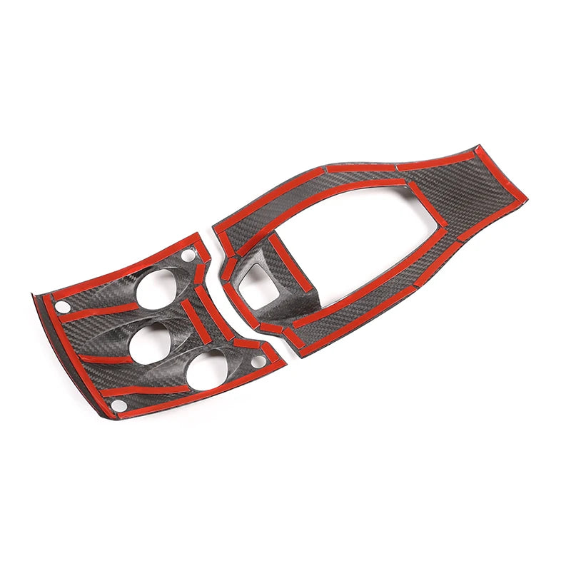 Ferrari 458 Italia & Spider 2009-2015 DRY Carbon Fiber Console Switch Covers