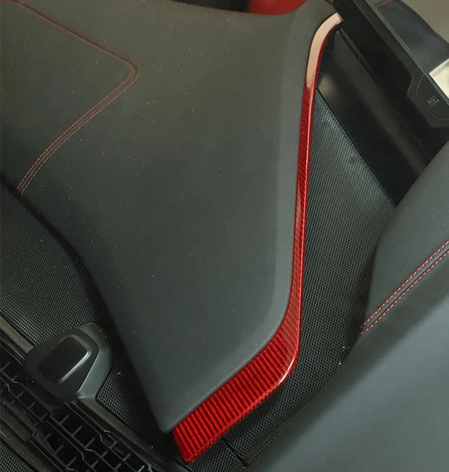 Chevrolet Corvette C8 Z51 Z06 2020-2024 Carbon Fiber interior Console Covers