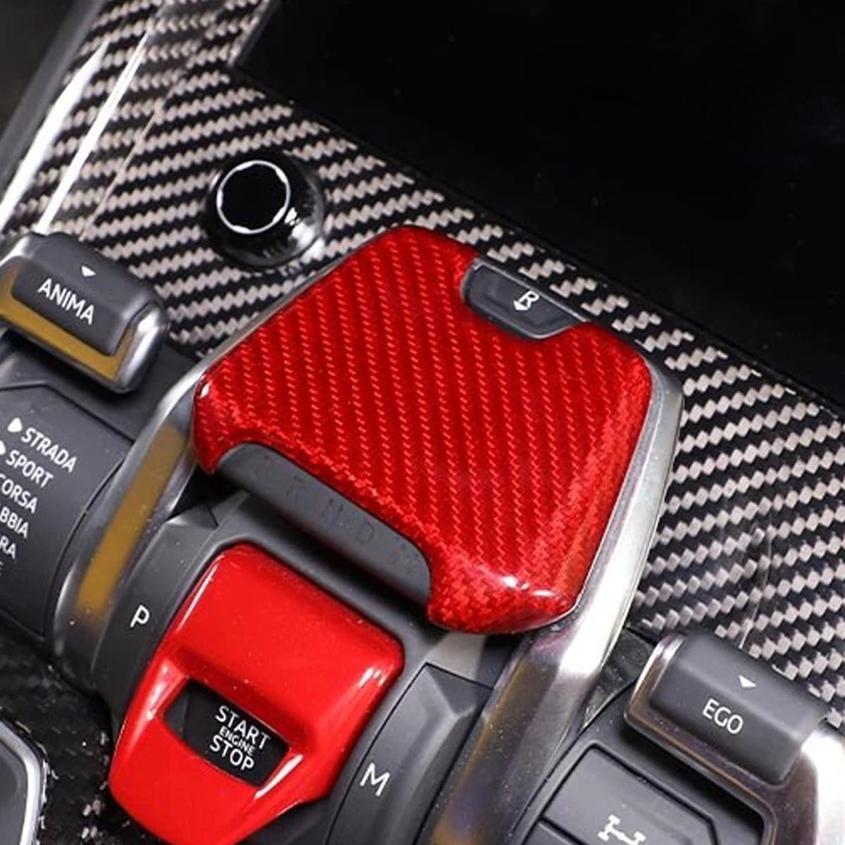 Lamborghini URUS 2018+ Carbon Fiber Switch Cover