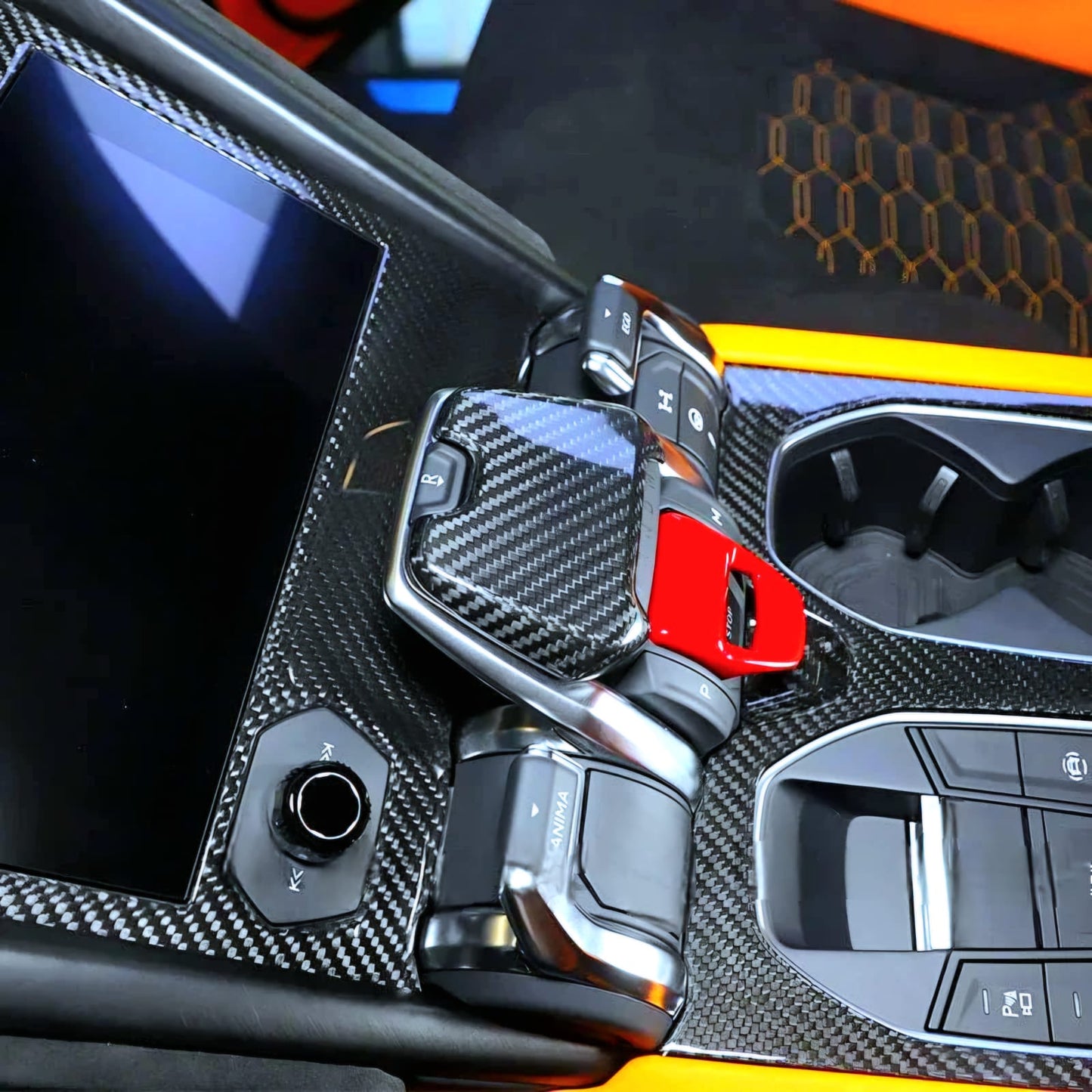 Lamborghini URUS 2018+ Carbon Fiber Switch Cover