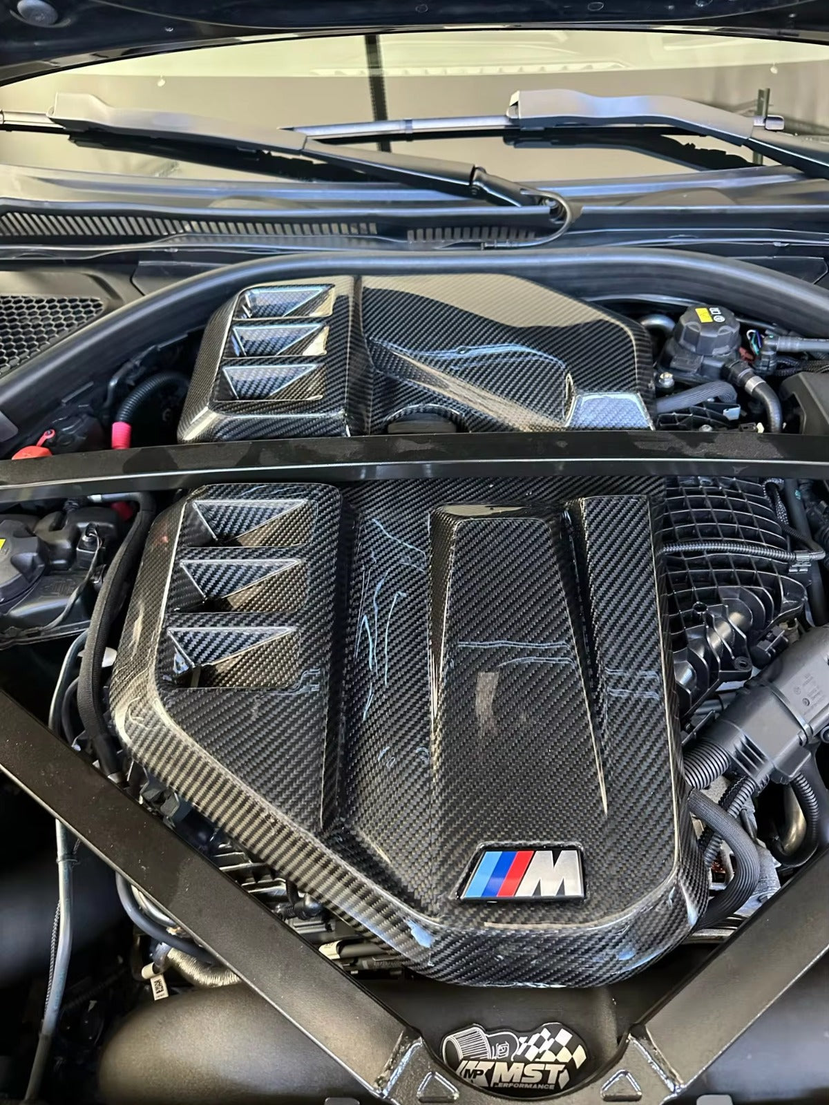 BMW M3 M4 G80 G82 G83 M2 G87 2021+ DRY Carbon Fiber Engine Hood Cover