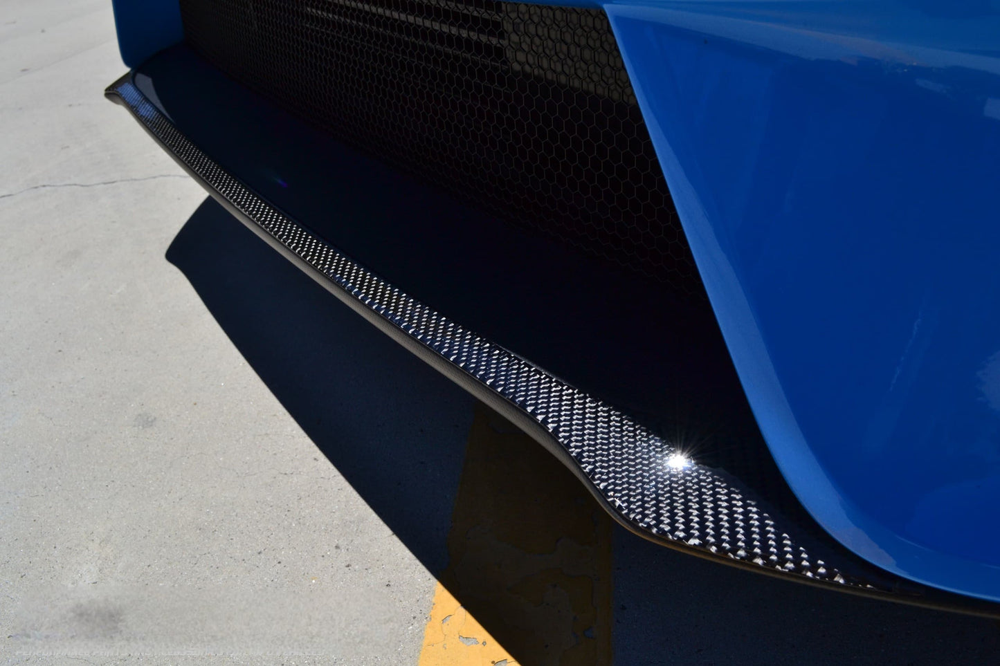 Ford Focus RS 2016-2018 DRY Carbon Fiber Front Lip Replacement OEM