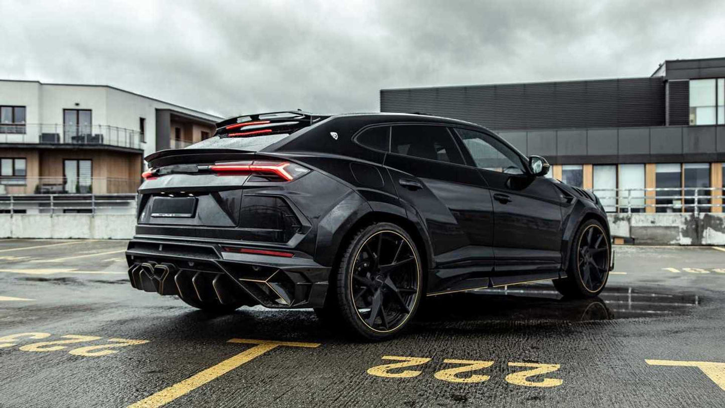 Lamborghini URUS 2018+ DRY Carbon Fiber & FRP Rear Bumper