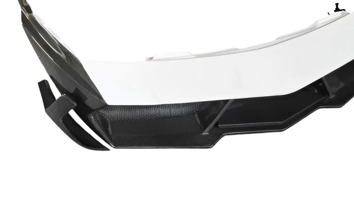 Lamborghini Gallardo LP550 LP560 LP570 2010+ DRY Semi-Carbon Fiber VORST Front Bumper (V1)