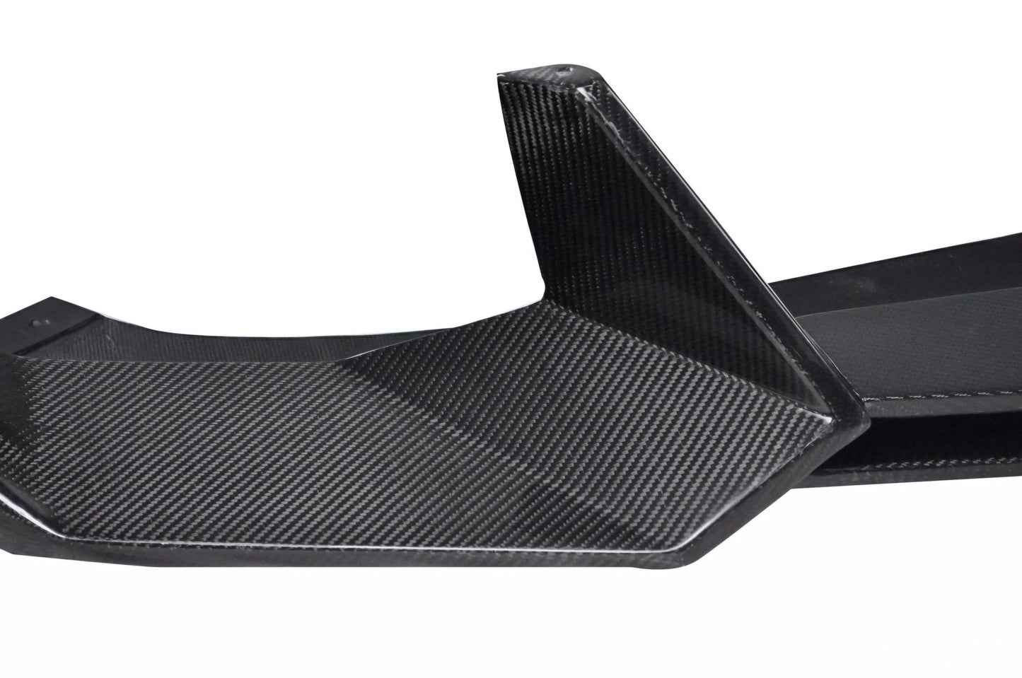 Lamborghini Gallardo LP550 LP560 LP570 2008+ DRY Semi-Carbon Fiber V-Styling Front Bumper V2