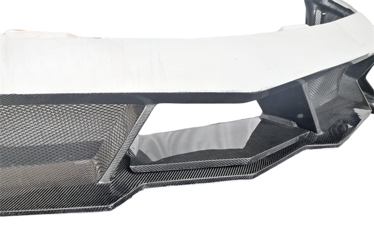 Lamborghini Gallardo LP550 LP560 LP570 2010+ DRY Semi-Carbon Fiber VORST Front Bumper (V1)