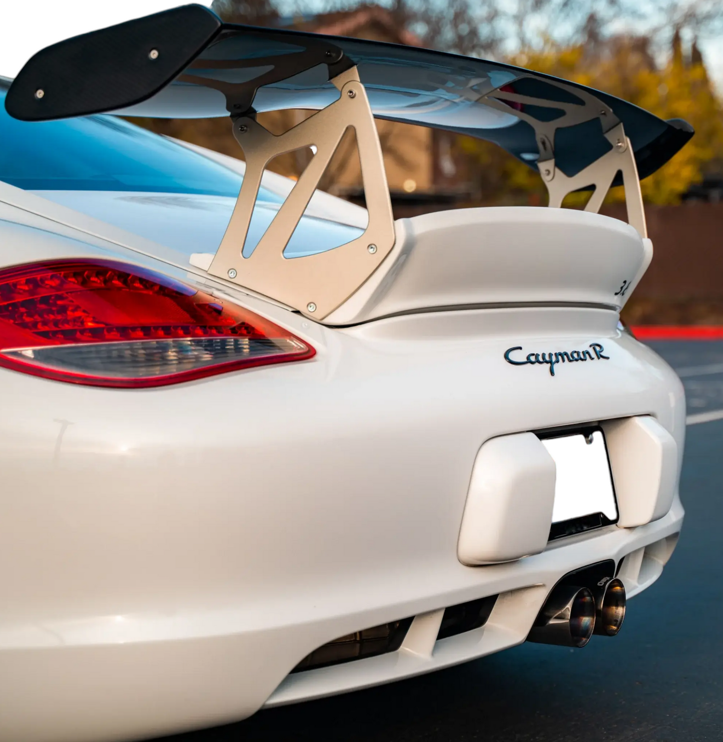Porsche Cayman (987) 2005-2013 - FULL Carbon Fiber RS Wing
