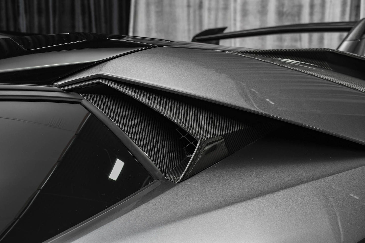 Lamborghini Aventador LP700 LP750 2011-2015 DRY Carbon Fiber SVJ OEM-Style Side Air Intake Vents