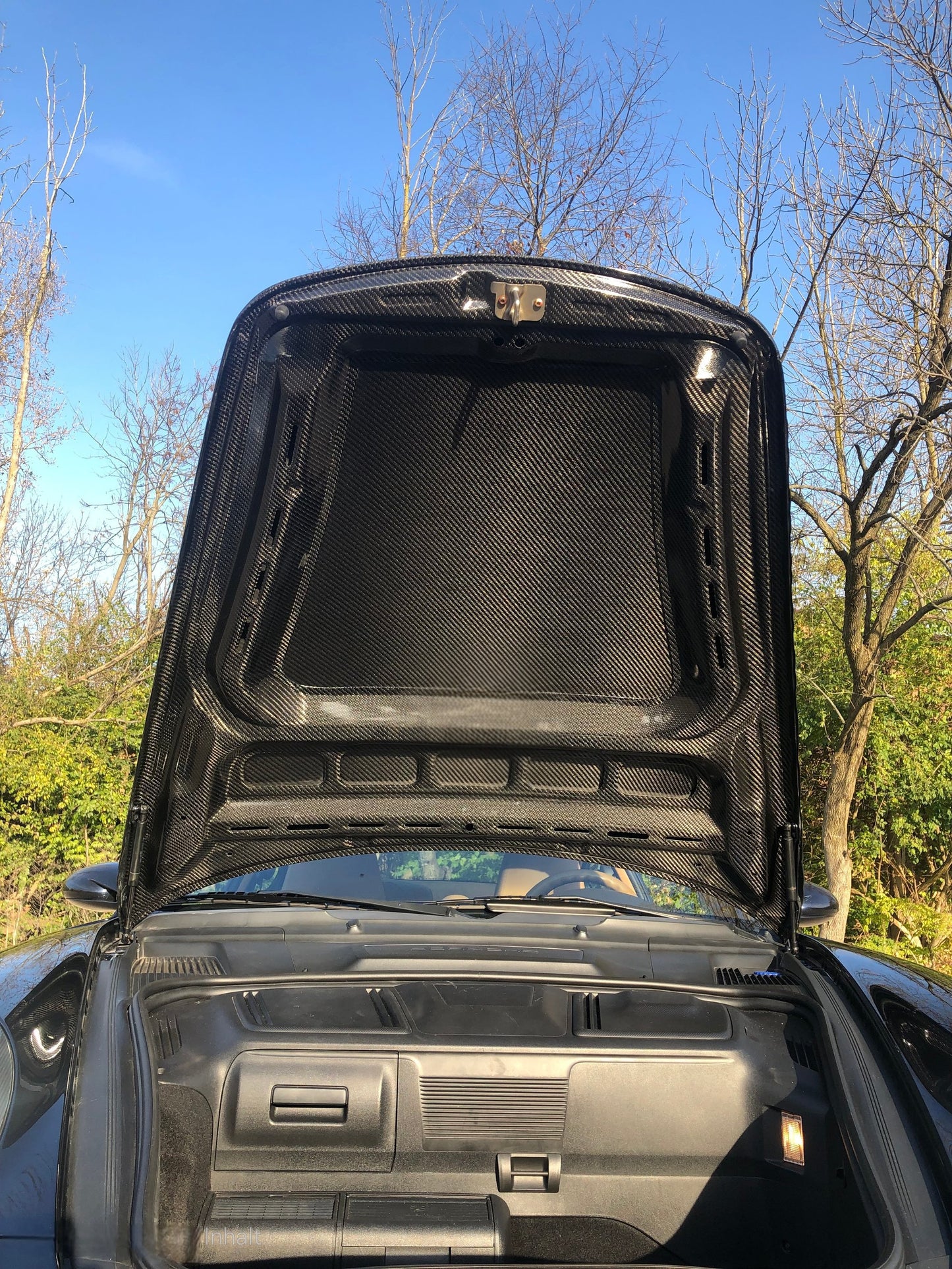 Porsche Cayman (987) 2005-2013 - DRY Carbon Front Hood