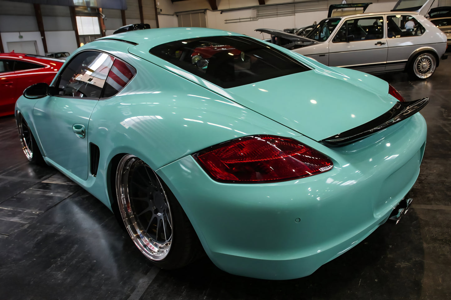 Porsche Cayman (987) 2005-2013 - Carbon Fiber Rear Spoiler