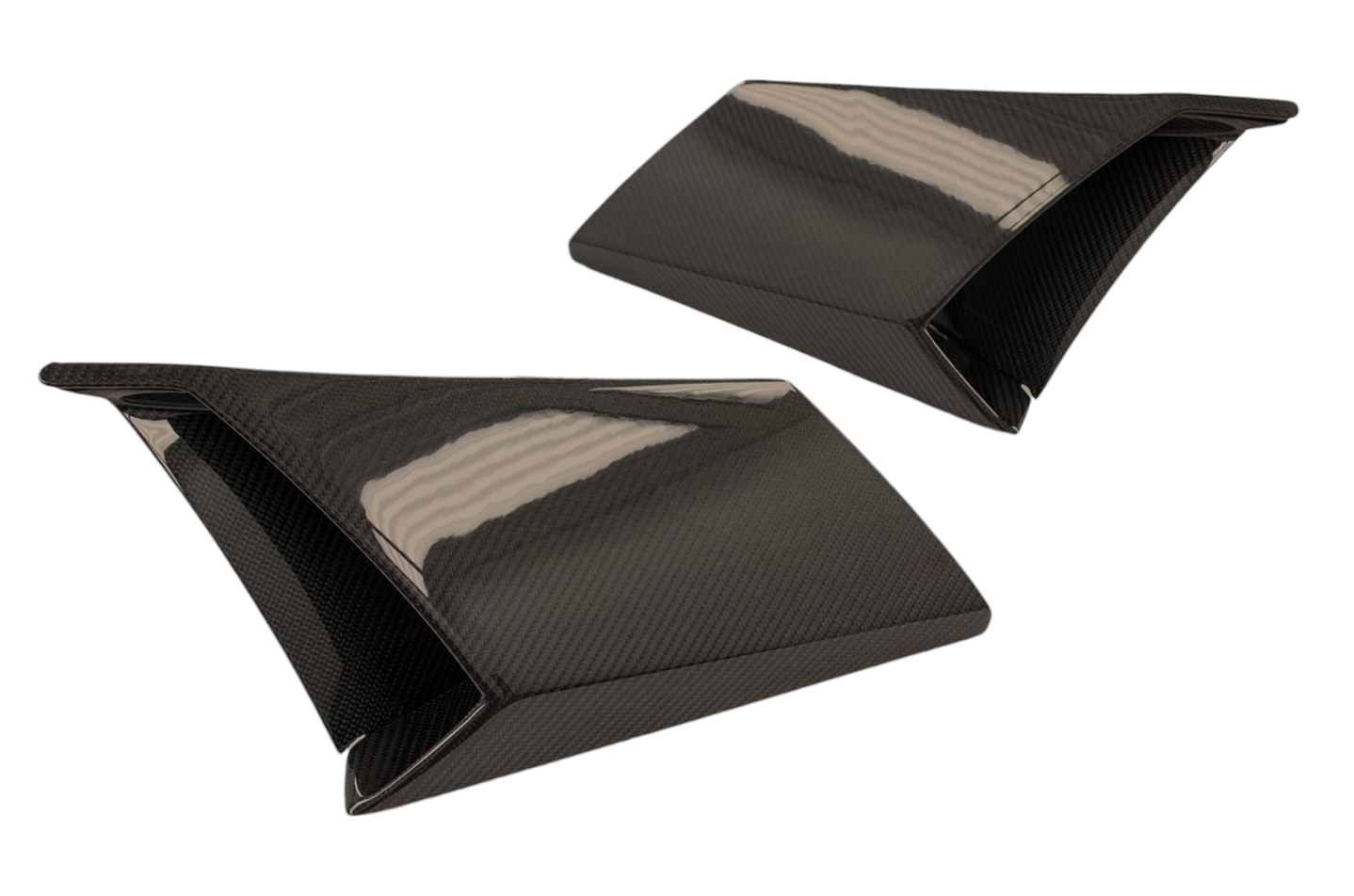 Lamborghini Aventador LP700 LP750 2011-2015 DRY Carbon Fiber SVJ OEM-Style Side Air Intake Vents