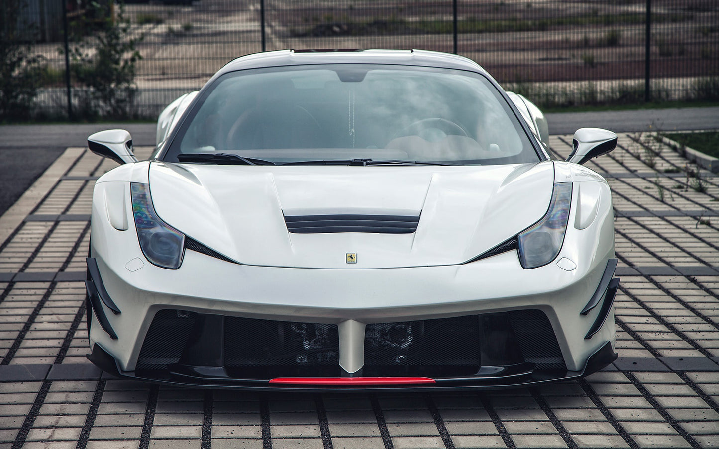 Ferrari 458 Italia & Spider 2009-2015 DRY Semi-Carbon Fiber PRIOR-Style Wide Bodykit