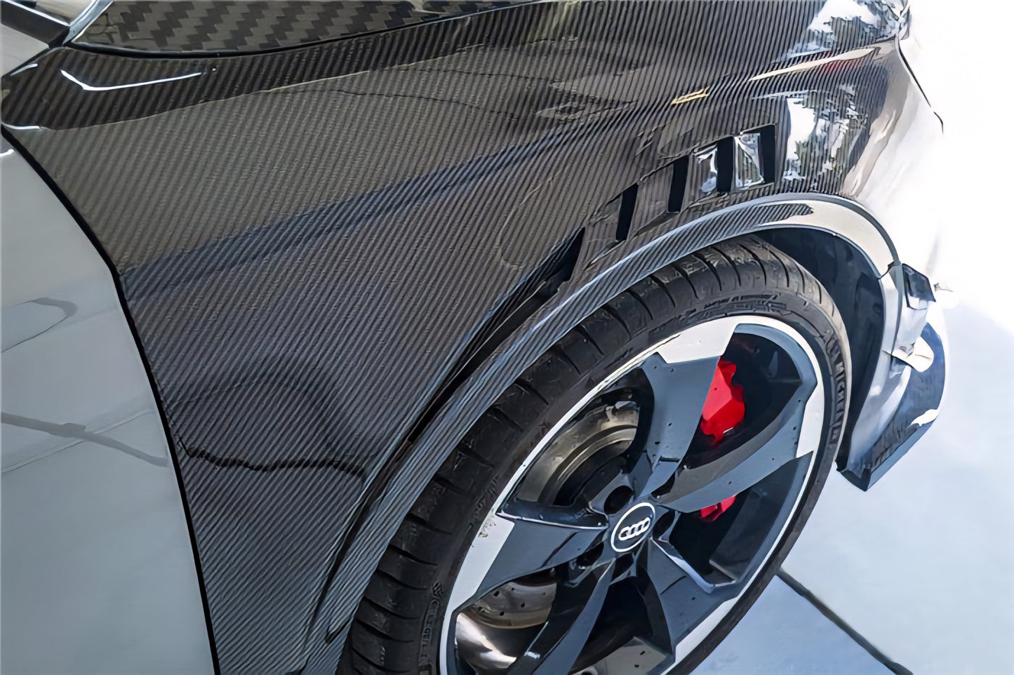 AUDI A3 S3 RS3 2015-2020 DRY Carbon Fiber Front Fenders