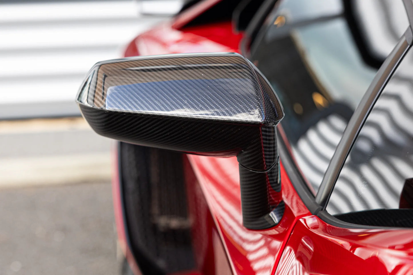 Lamborghini Aventador LP700 LP720 LP750 DRY Forged Carbon Fiber Rearview Mirror Caps