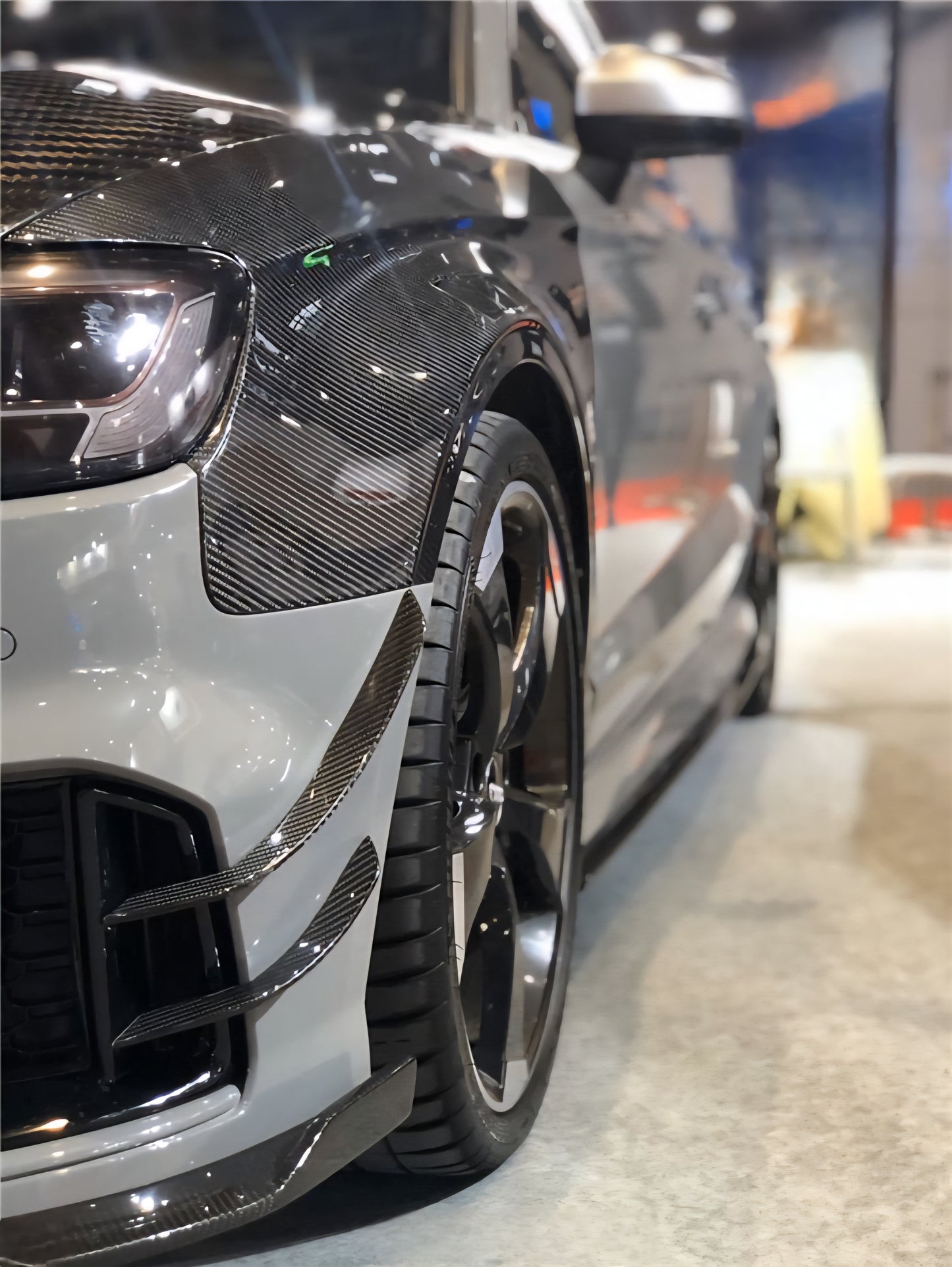 AUDI A3 S3 RS3 2015-2020 DRY Carbon Fiber Front Fenders