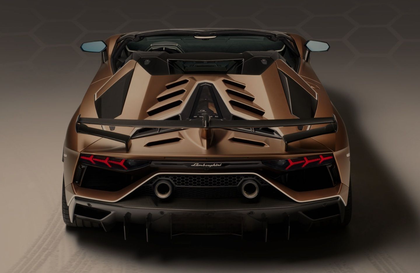 Lamborghini Aventador LP700 LP720 DRY SEMI-Carbon Fiber SVJ-Upgrade Hood & Spoiler Parts