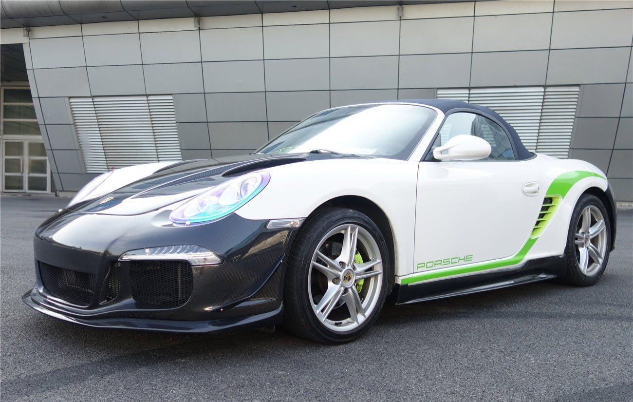 Porsche Cayman (987) 2005-2013 - RSR FULL Carbon Fiber Side Skirts