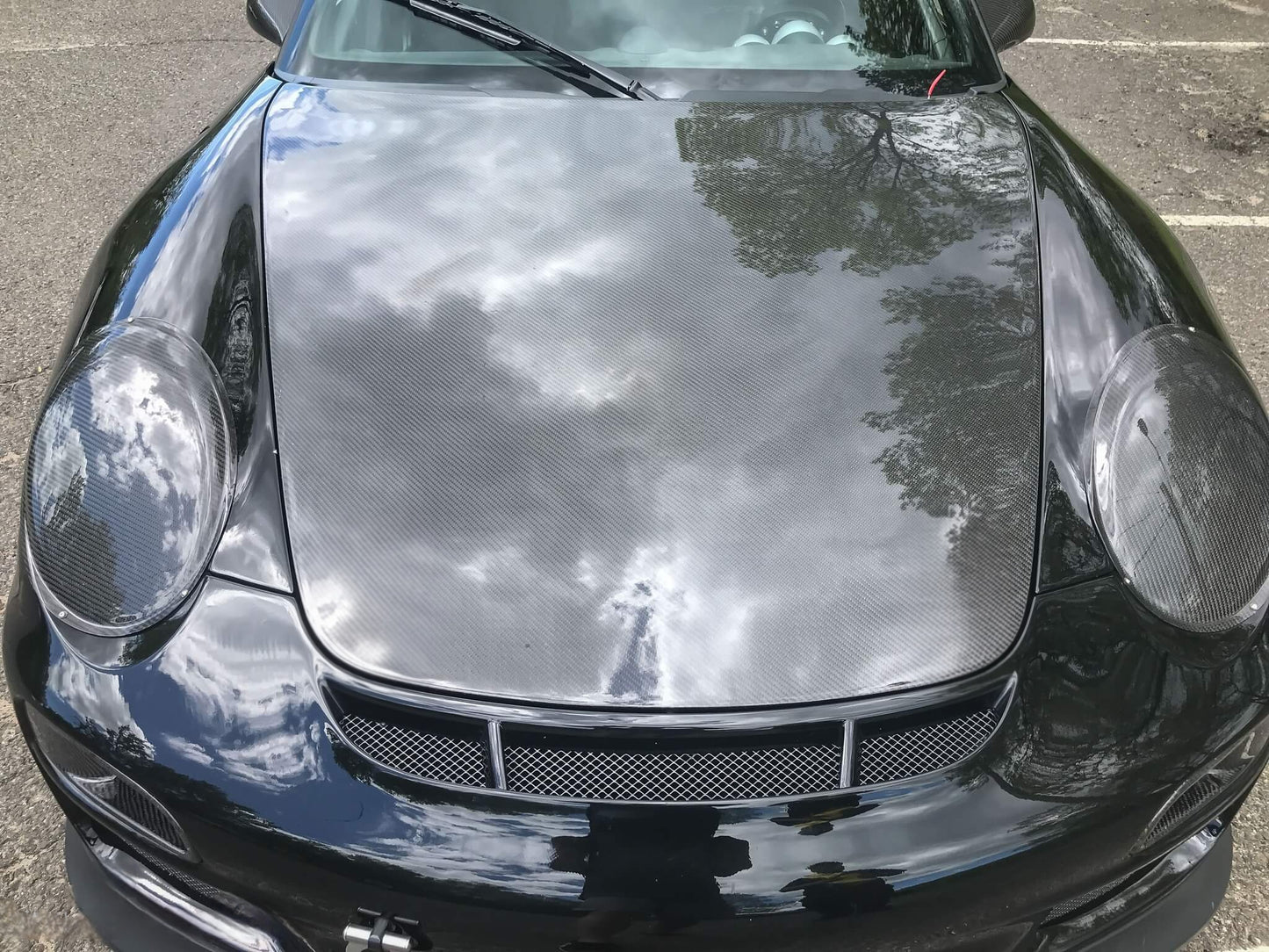 Porsche Cayman (987) 2005-2013 - DRY Carbon Front Hood