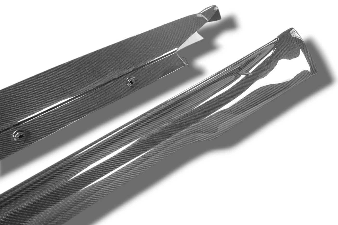 Porsche Cayman (987) 2005-2013 - RSR FULL Carbon Fiber Side Skirts